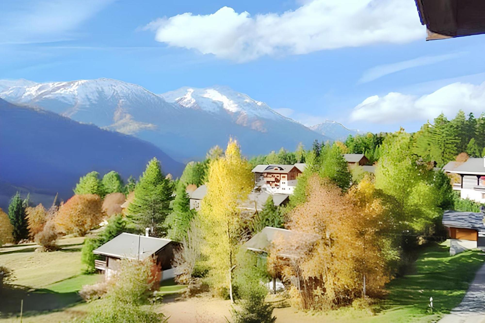 Modern Apartment With Mountain View Bellwald 80 M² Balcony Esterno foto
